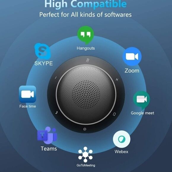 Kaysuda Bluetooth Wireless Speakerphone NWT - Picture 2 of 14